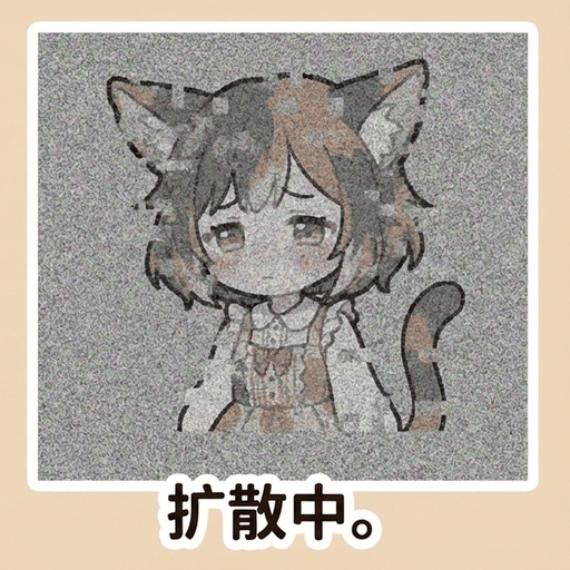 啾啾 Line Sticker - 扩散中
