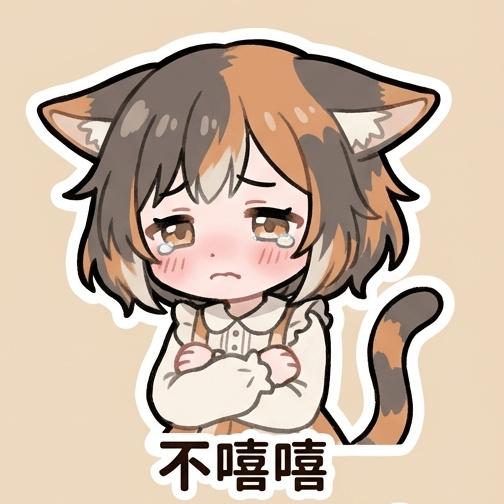 啾啾 Line Sticker - 不嘻嘻