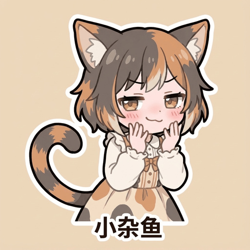 啾啾 Line Sticker - 小杂鱼